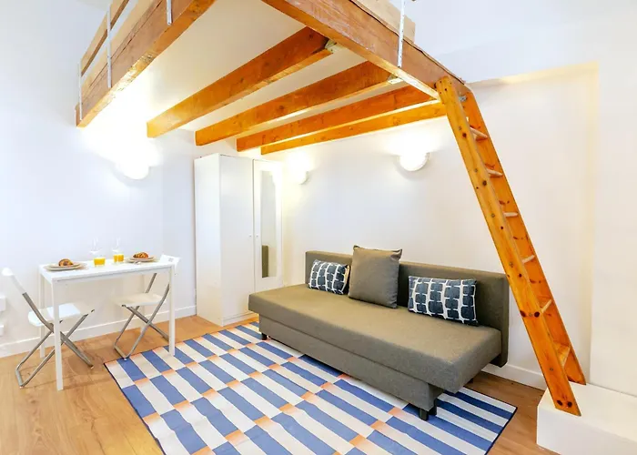 アパート Cool Avec Mezzanine 17eme Arrondissement *